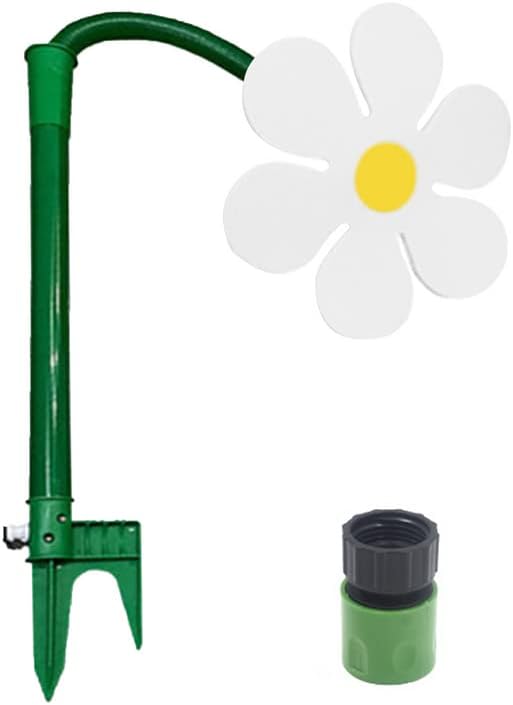 Fun sunflower watering sprinkler