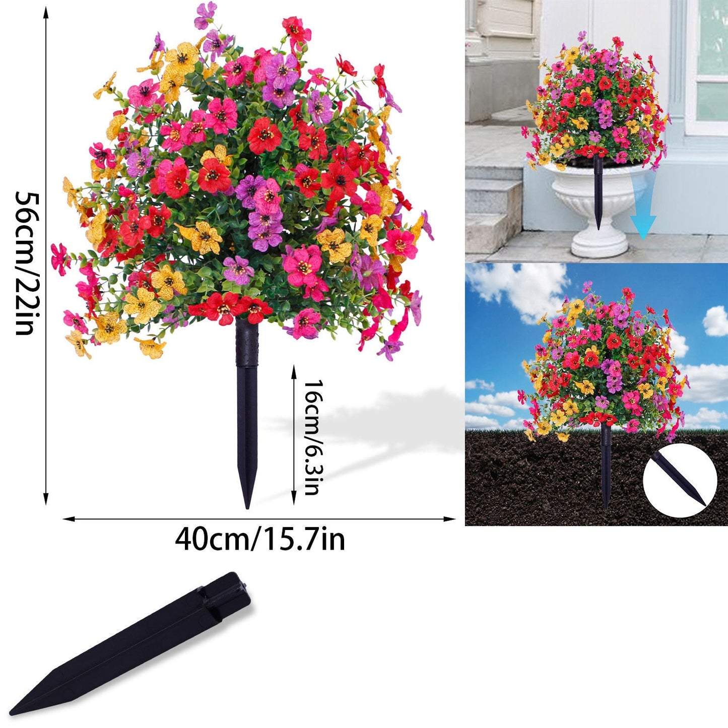 Realistic Artificial Flower Decoration