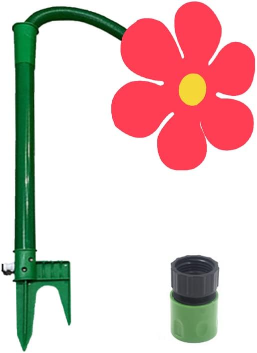 Fun sunflower watering sprinkler