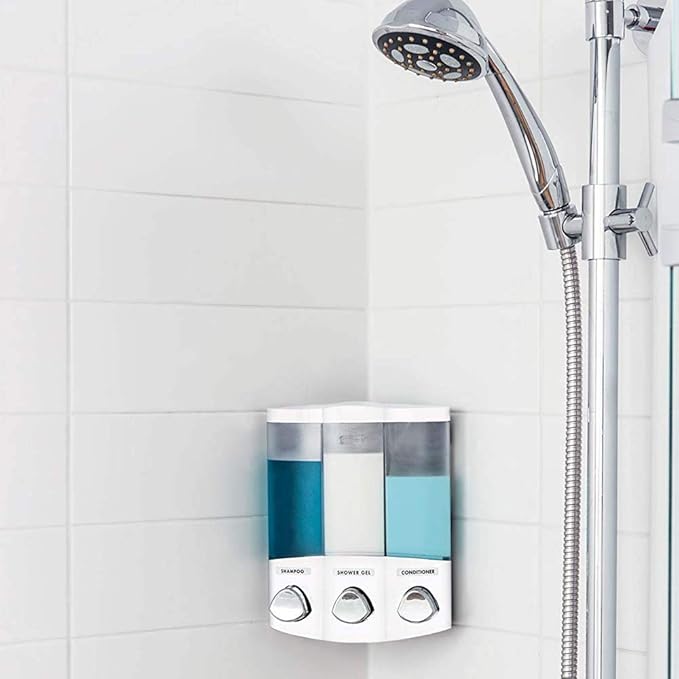 3-chamber punch-free wall-mounted liquid dispenser