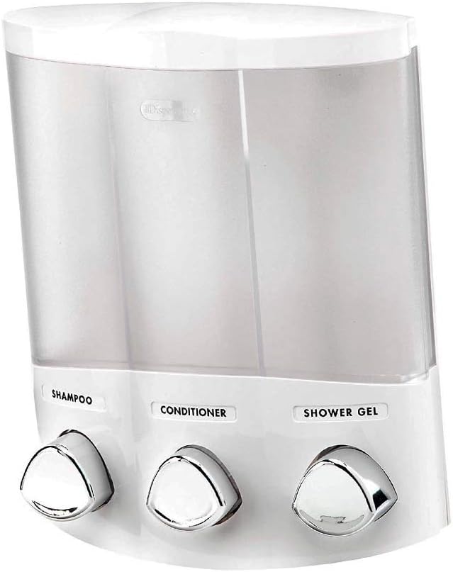 3-chamber punch-free wall-mounted liquid dispenser