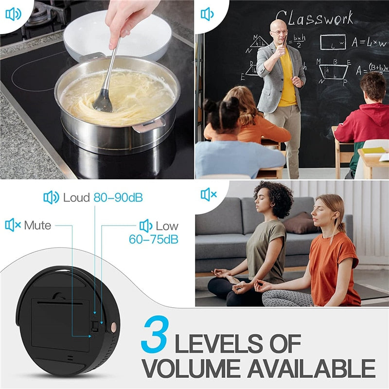 LED Magnetic Smart Digital Timer with Stand