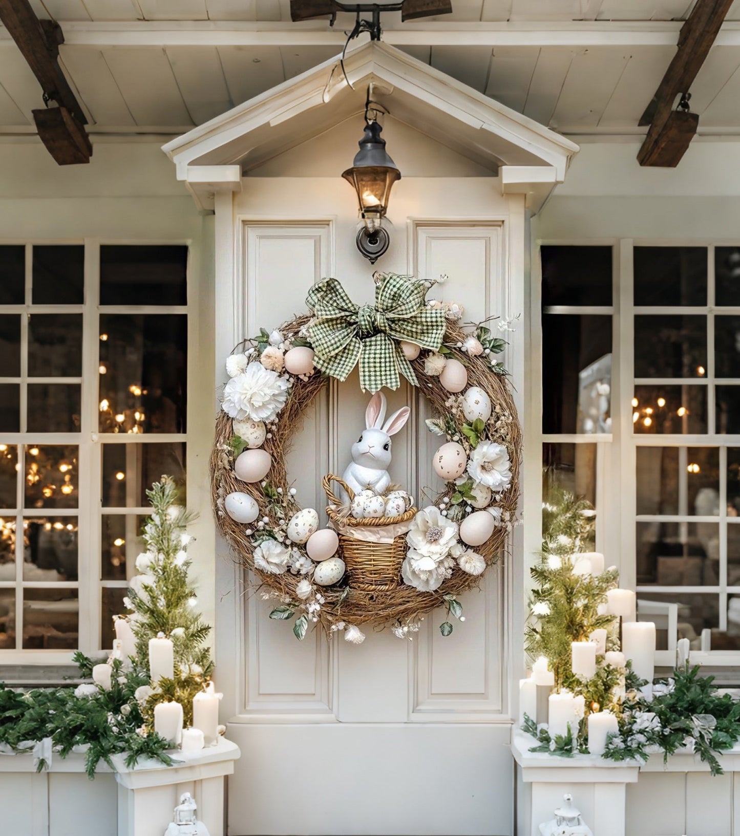 High-End Easter Wreath Decorations