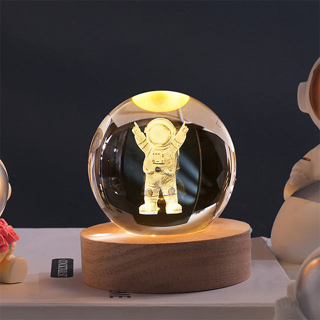 3D Planet Crystal Ball
