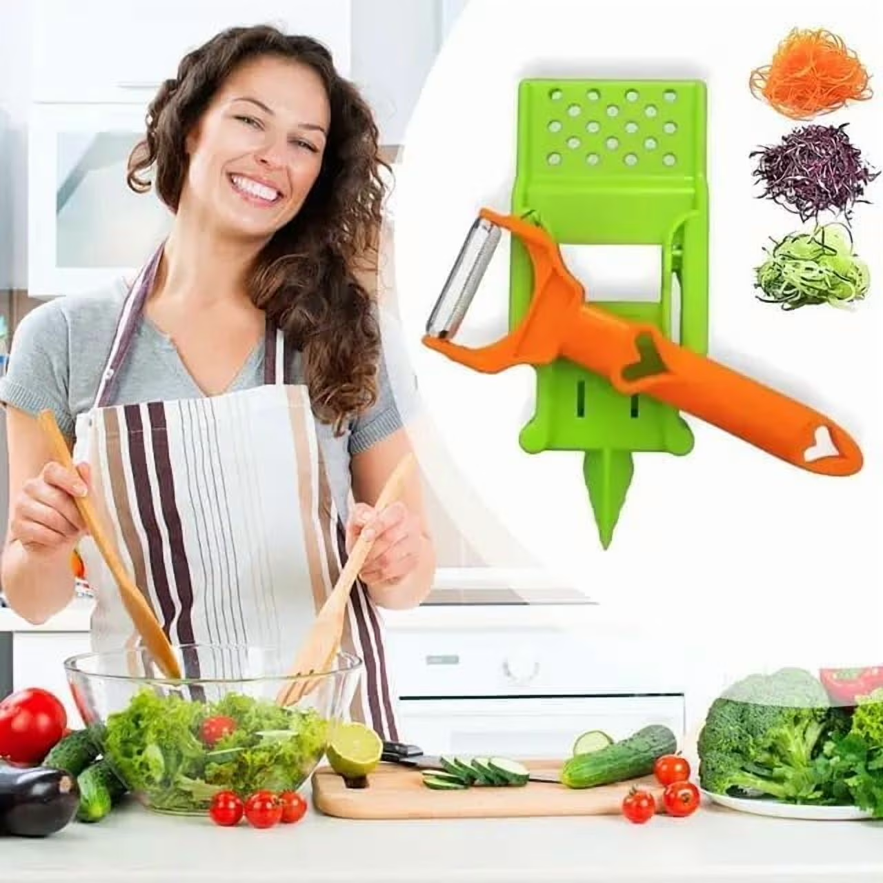 Multifunctional Peeler and Shredder