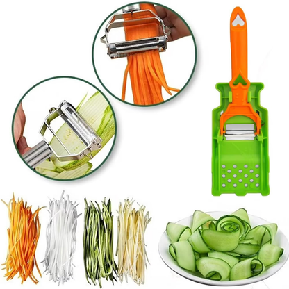 Multifunctional Peeler and Shredder