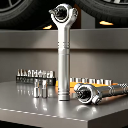 40-in-1 Multifunctional Wrench and Screwdriver Set