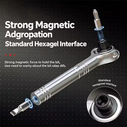 40-in-1 Multifunctional Wrench and Screwdriver Set