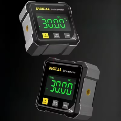 Magnetic laser level measuring instrument