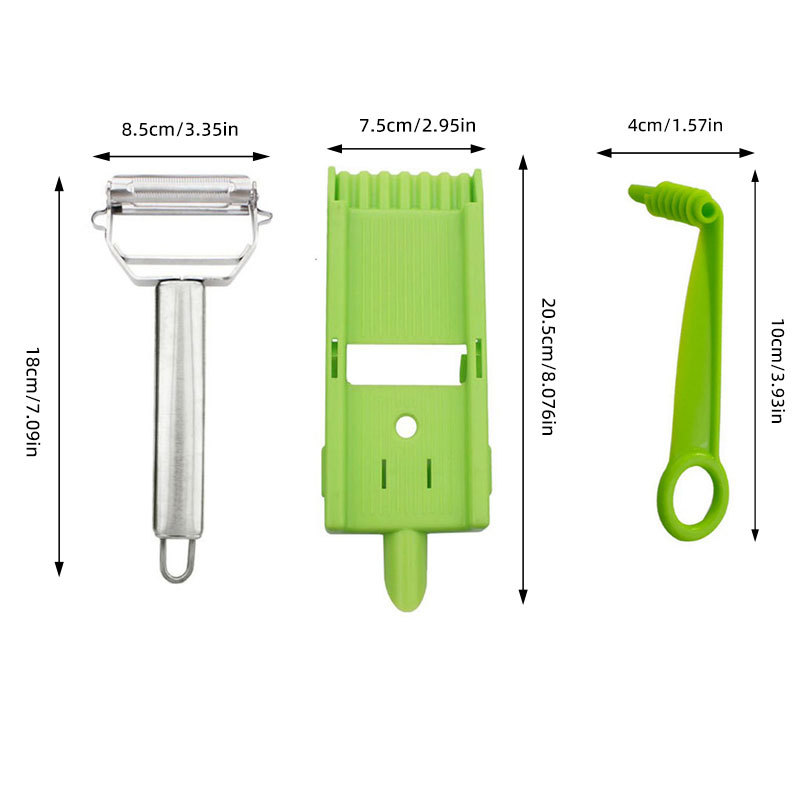 Multifunctional Peeler and Shredder