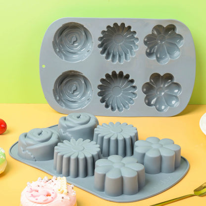 Food Mother And Child Grade Multi-Shape Silicone Steamed Egg Mold