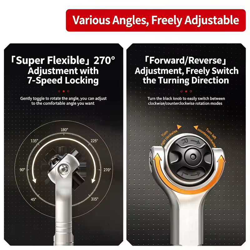40-in-1 Multifunctional Wrench and Screwdriver Set