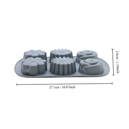 Food Mother And Child Grade Multi-Shape Silicone Steamed Egg Mold