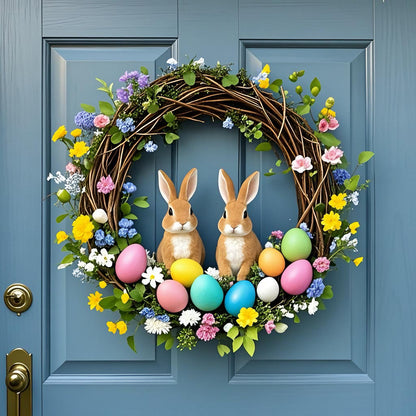 High-end Easter themed wreath