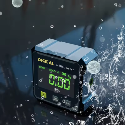 Magnetic laser level measuring instrument