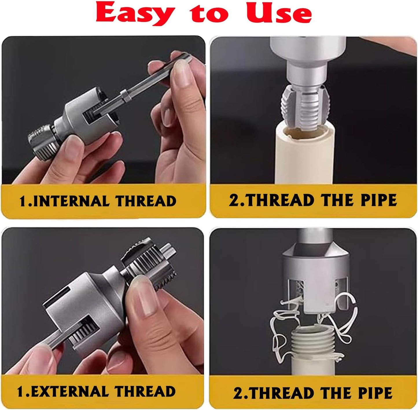 Pipe Thread Cutter (one thread every 3 seconds)