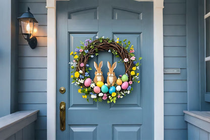 High-end Easter themed wreath