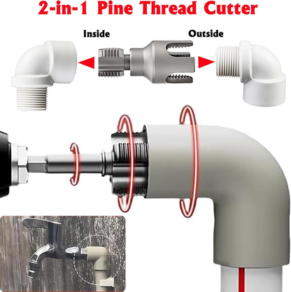Pipe Thread Cutter (one thread every 3 seconds)