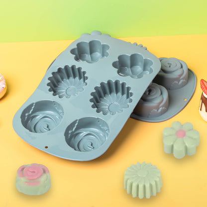 Food Mother And Child Grade Multi-Shape Silicone Steamed Egg Mold